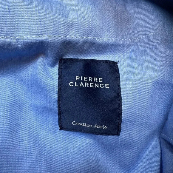 Pierre Clarence France Grey Men's Linen Blend Pants FR 48 / US 38 - Picture 2 of 7